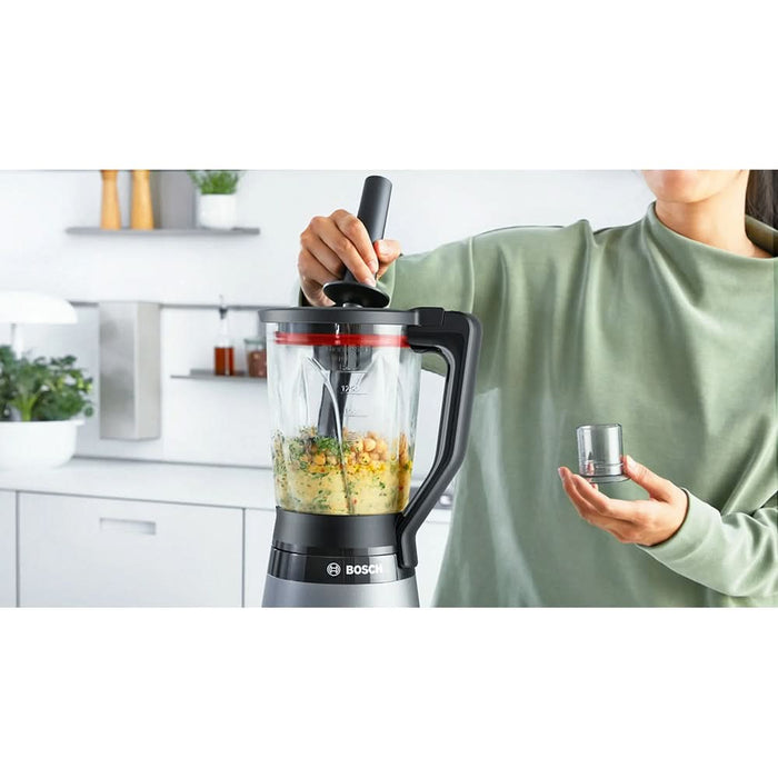 Blender BOSCH VitaPower Serie 4 MMB4192S, 1.5l, 1200W, viteza variabila, argintiu-negru - WALTI WALTI