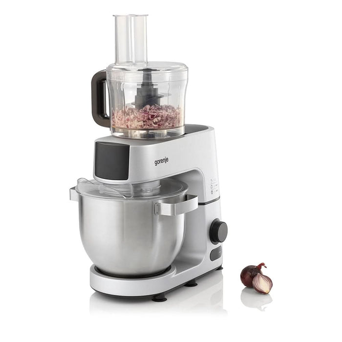 Robot de bucatarie GORENJE MMC1500SCX, vas 7l, blender 1.5l, 1500W, 12 trepte viteza, negru-argintiu WALTI