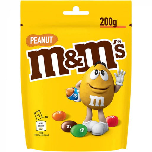 m&m's Drajeuri de Ciocolata cu Arahide 250 g - WALTI WALTI