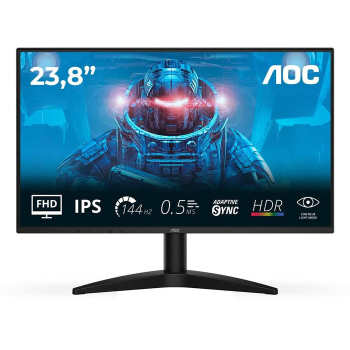 Monitor AOC 24B36X 23.8" HDMI DP 144Hz 0.5ms Black WALTI