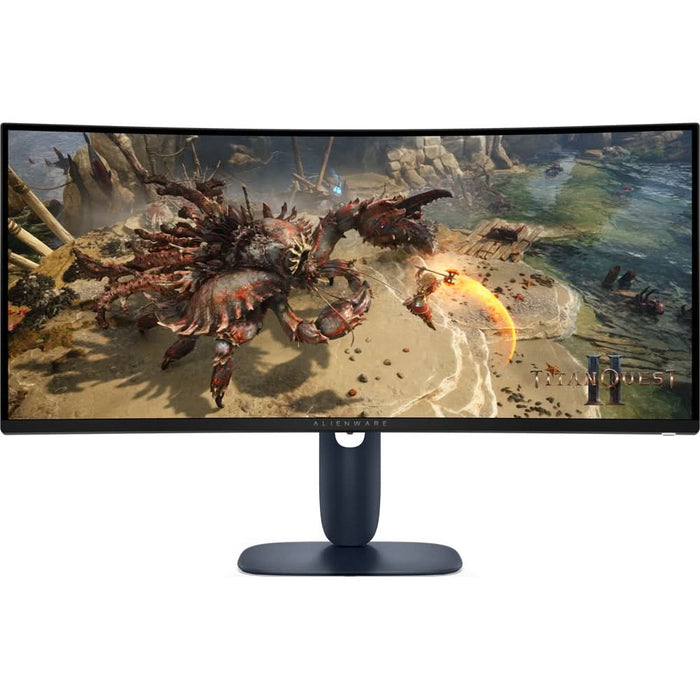 Monitor Gaming curbat LED VA DELL Alienware AW3425DWM, 34", WQHD, 180Hz, AMD FreeSync Premium, negru WALTI