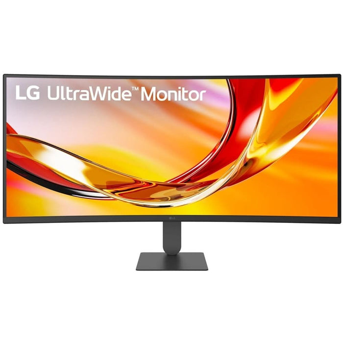 Monitor curbat LED VA LG UltraWide 34U640B-B, 34", WQHD, 144 Hz, AMD FreeSync Premium, HDR10, negru WALTI