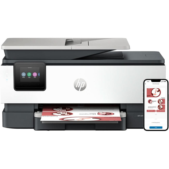 Multifunctional inkjet color HP Officejet Pro 8122e, A4, USB, Retea, Wi-Fi WALTI