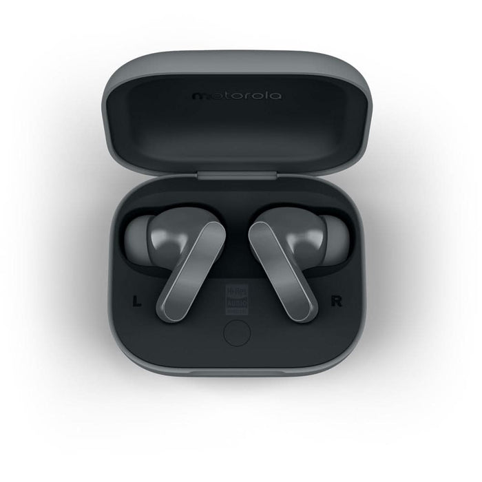 Casti MOTOROLA Moto Buds Bass, True wireless, Bluetooth, In-ear, Microfon, Noise Cancelling, Dark Shadow - WALTI WALTI