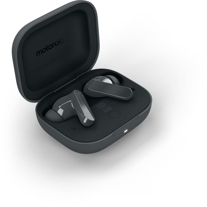 Casti MOTOROLA Moto Buds Bass, True wireless, Bluetooth, In-ear, Microfon, Noise Cancelling, Dark Shadow - WALTI WALTI