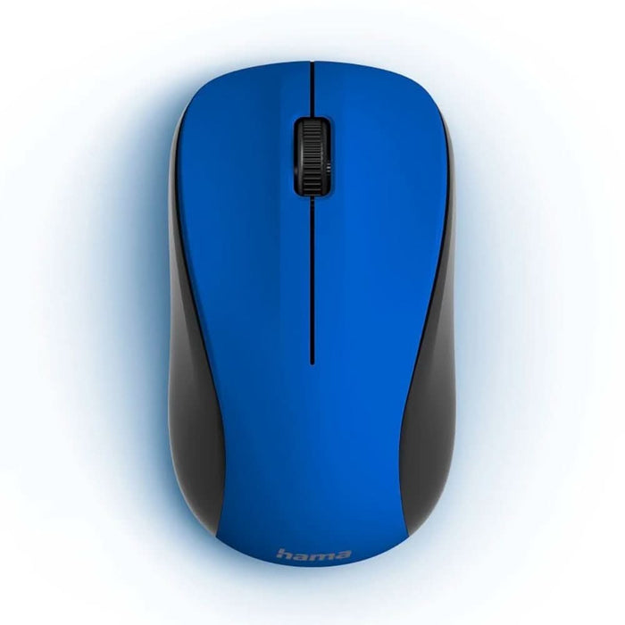 Mouse Wireless HAMA MW-300 V2, 1200 dpi, albastru WALTI