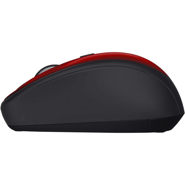 Mouse Wireless TRUST Yvi+ 24550, 1600 dpi, rosu-negru WALTI