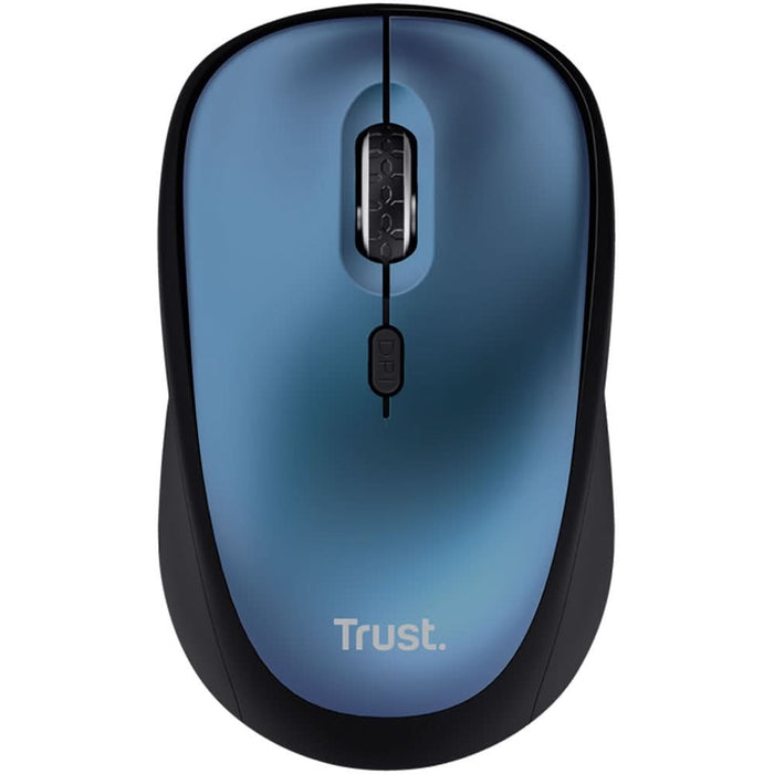 Mouse Wireless TRUST Yvi+ 24551, 1600 dpi, albastru-negru WALTI