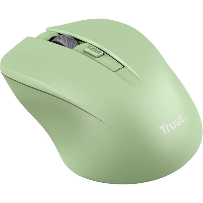 Mouse Wireless TRUST Mydo 25042, 1800 dpi, verde deschis WALTI