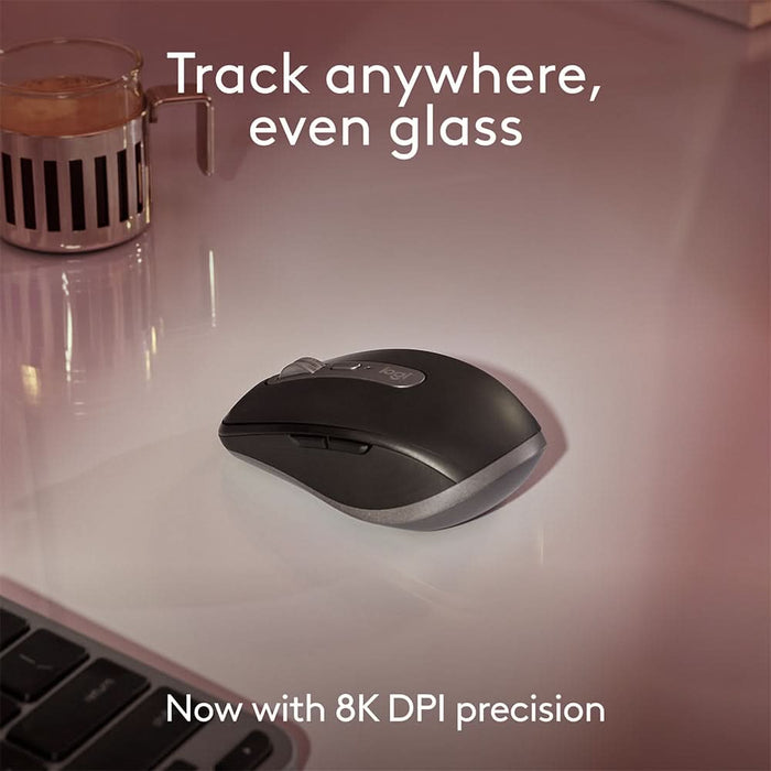 Mouse Bluetooth pentru Mac LOGITECH MX Anywhere 3S, 8000 dpi, negru WALTI