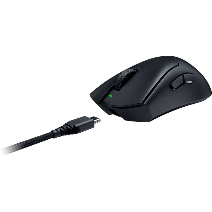 Mouse Gaming Wireless RAZER DeathAdder V3 Pro, Dual-Mode, 30000 dpi, negru WALTI