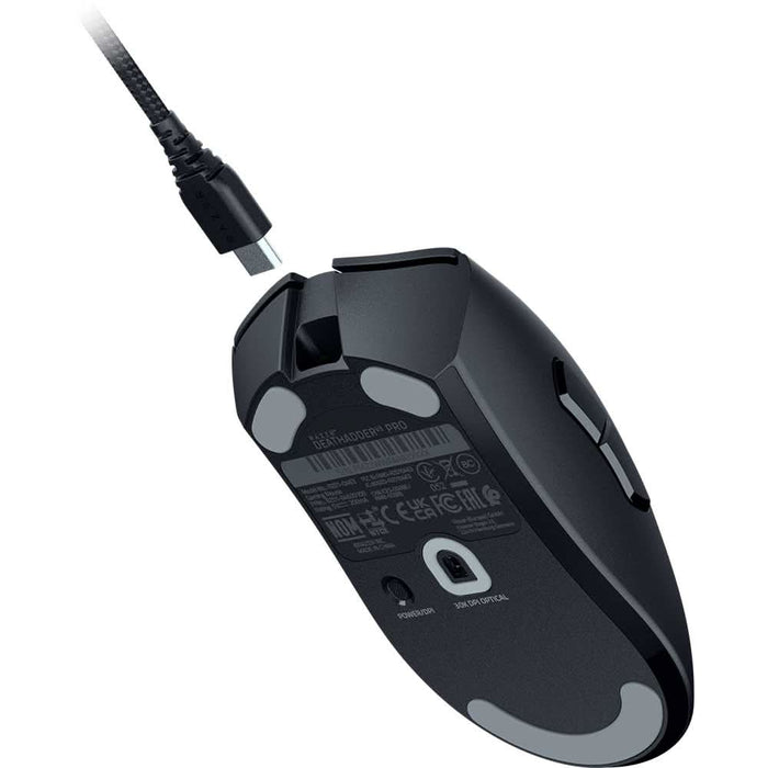 Mouse Gaming Wireless RAZER DeathAdder V3 Pro, Dual-Mode, 30000 dpi, negru WALTI