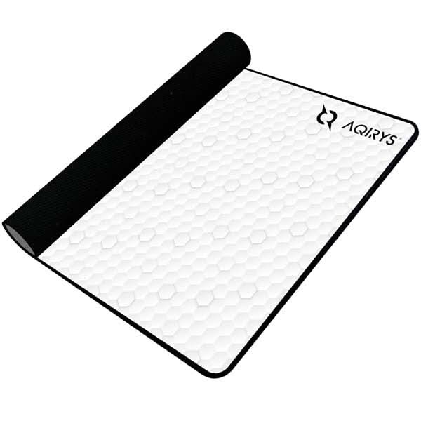 Mouse Pad Gaming AQIRYS Webb Medium, alb WALTI