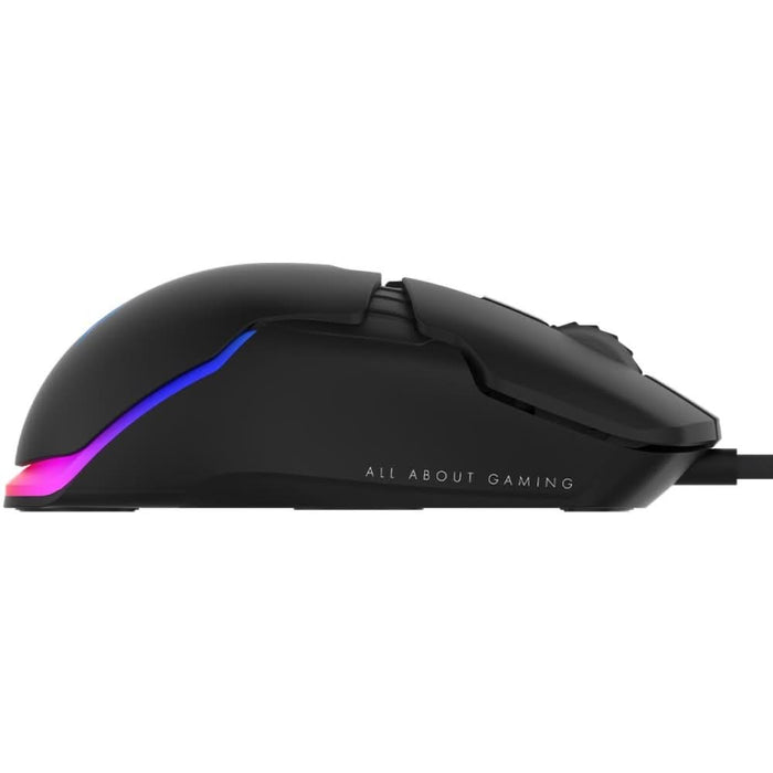 Mouse Gaming AQIRYS Lynx, 16000 dpi, negru WALTI