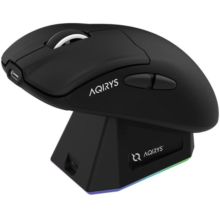 Mouse Gaming Wireless AQIRYS M60, 26000 dpi, negru WALTI