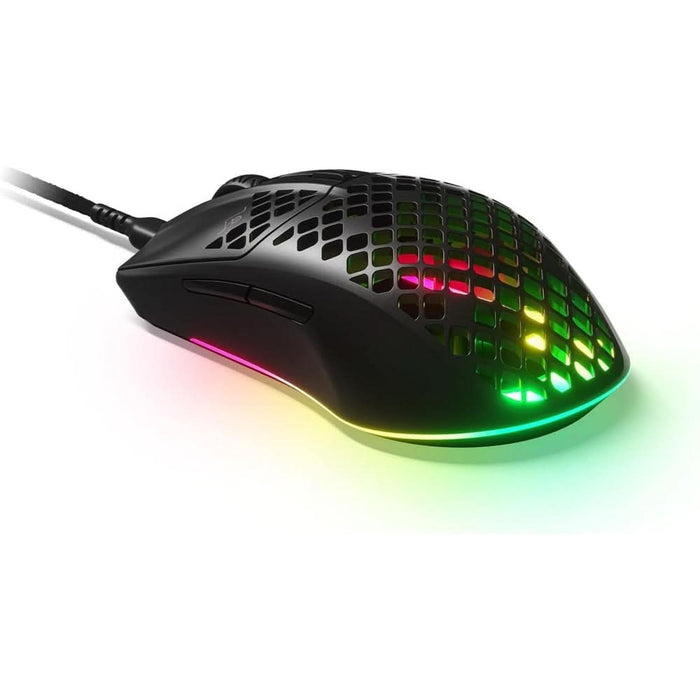 Mouse Gaming STEELSERIES Aerox 3 Onyx (2022), 8500 dpi, negru WALTI
