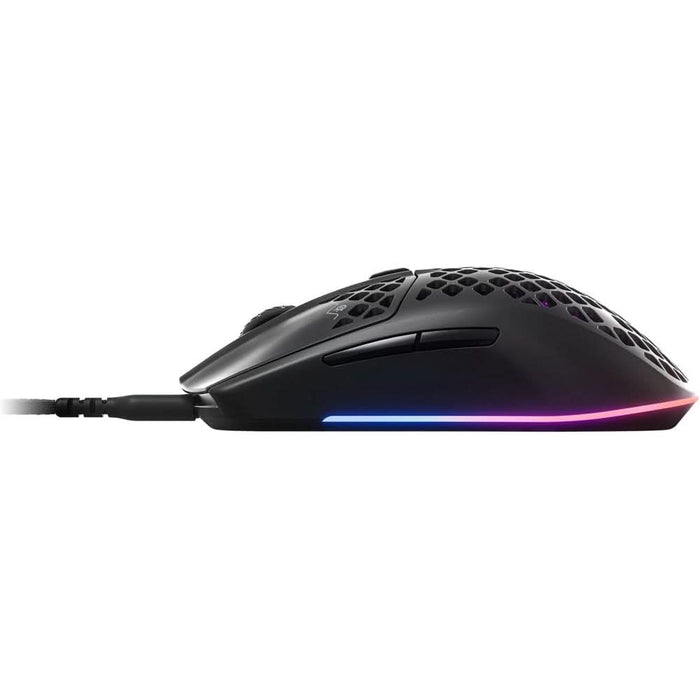 Mouse Gaming STEELSERIES Aerox 3 Onyx (2022), 8500 dpi, negru WALTI