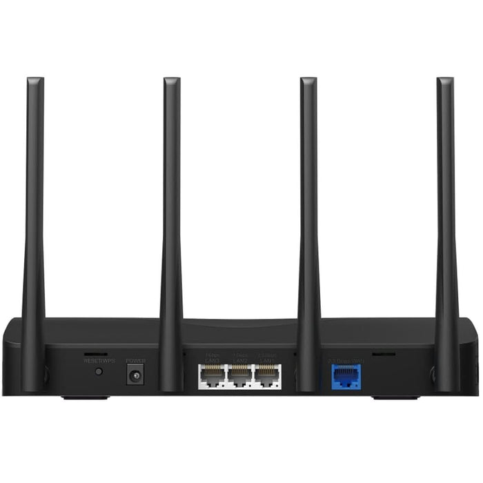 Router Wireless Gigabit MERCUSYS MR27BE BE3600, WI-Fi 7, Dual Band 688 + 2880 Mbps, negru WALTI