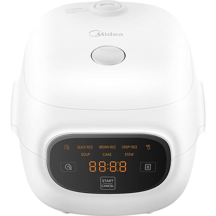 Aparat pentru gatit orez MIDEA MRD121BBMWH, 1.2l, 375W, 6 programe, alb WALTI