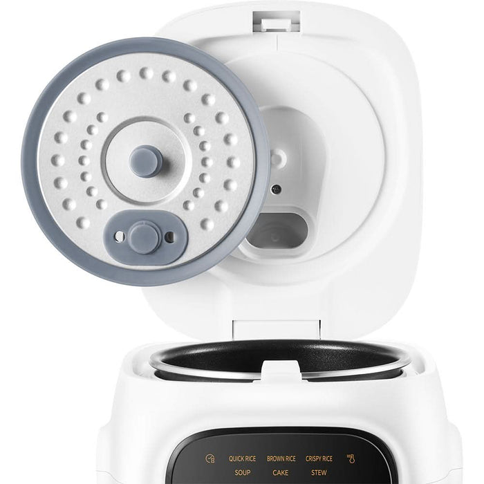 Aparat pentru gatit orez MIDEA MRD121BBMWH, 1.2l, 375W, 6 programe, alb WALTI