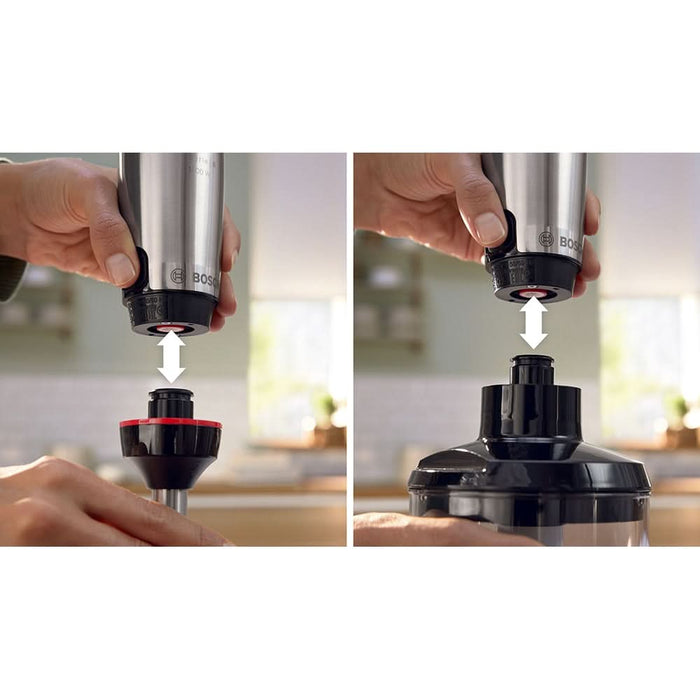 Mixer vertical BOSCH ErgoMaster Seria 6 MSM6M622, 0.5l, 1000W, viteza variabila, negru - WALTI WALTI