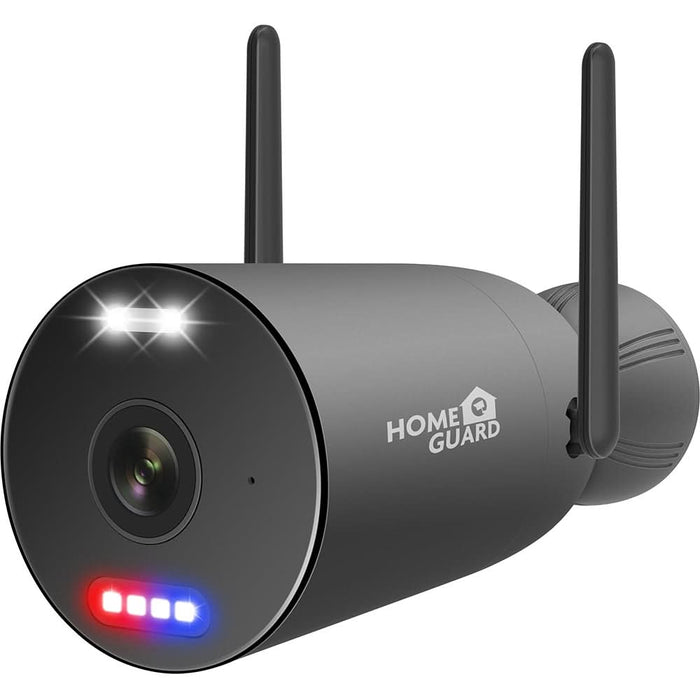 Kit de supraveghere video HOMEGUARD HGNVK109104, 5 Mp, 4 camere, 2880p, Wi-Fi, 10 canale, negru WALTI