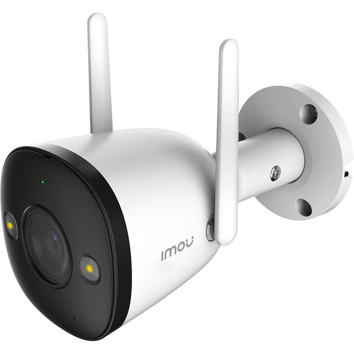 Kit de supraveghere video IMOU Bullet 2 2MP, 4 camere, Full HD, Wi-Fi, 4 canale, alb WALTI
