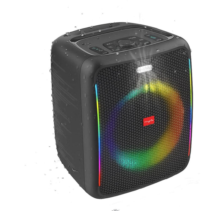 Boxa portabila MYRIA MY2410, 53W RMS, Bluetooth, IPX4, negru WALTI