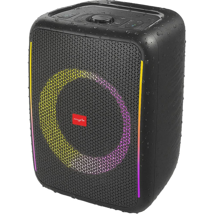 Boxa portabila MYRIA MY2410, 53W RMS, Bluetooth, IPX4, negru WALTI