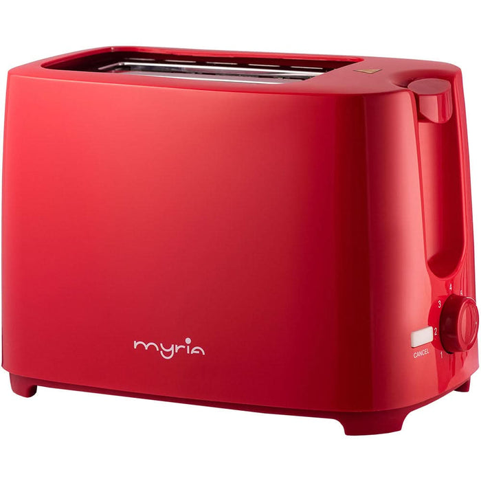 Prajitor de paine MYRIA MY4016, 2 felii, 700W, rosu WALTI