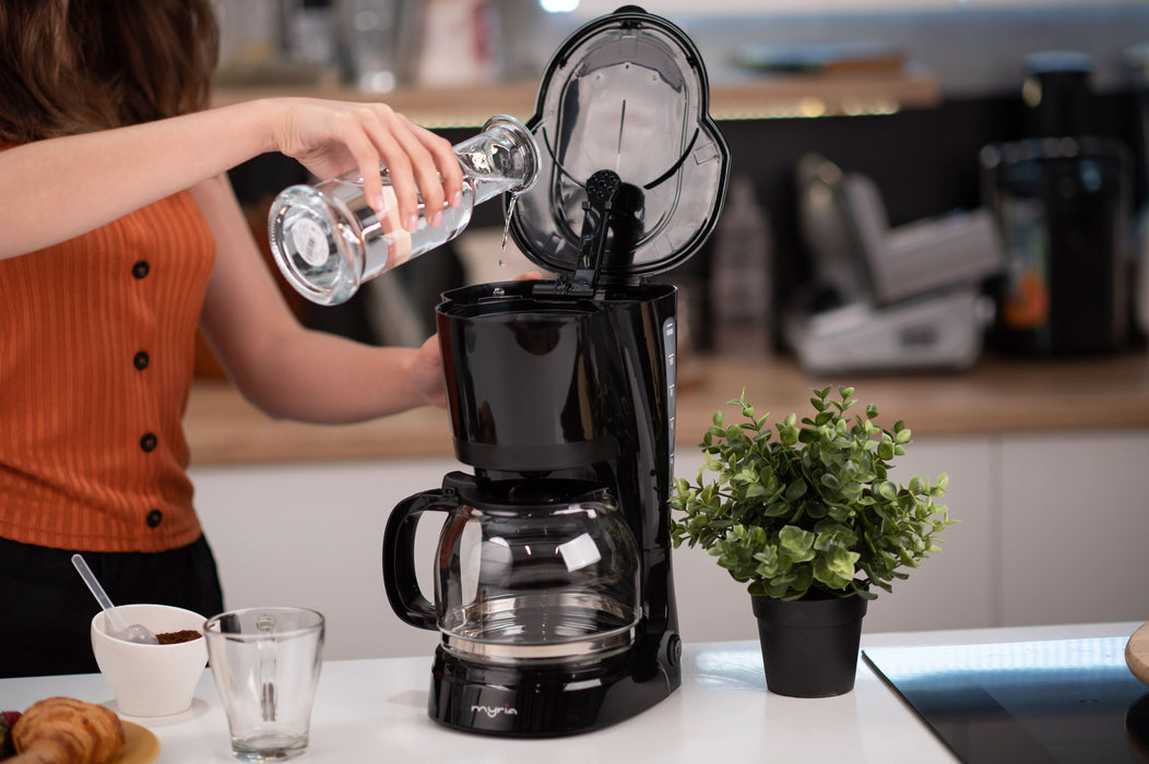 Cafetiera MYRIA MY4117, 1.5l, 750W, 12 cesti, negru WALTI