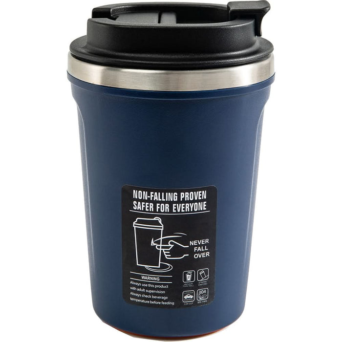 Cana calatorie MYRIA MY4487BL, 0.38l, inox 304, albastru WALTI