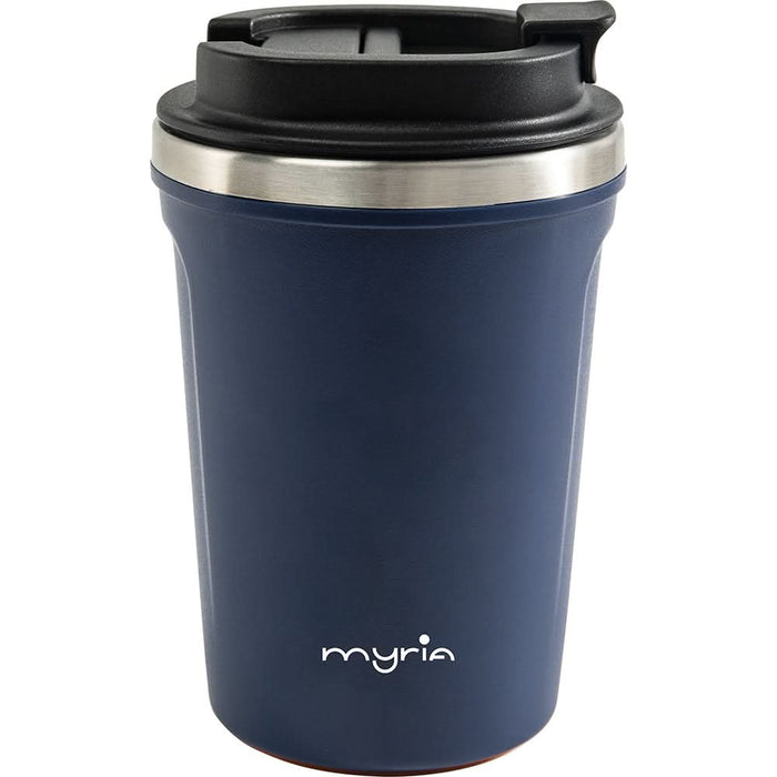 Cana calatorie MYRIA MY4487BL, 0.38l, inox 304, albastru WALTI
