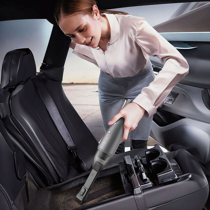Aspirator de mana MYRIA MY4571, 0.15l, 7.2V, autonomie max 12 min, gri inchis WALTI