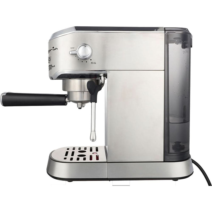 Espressor manual MYRIA MY4716FRF, 1l, 1450W, 15 bar, argintiu WALTI