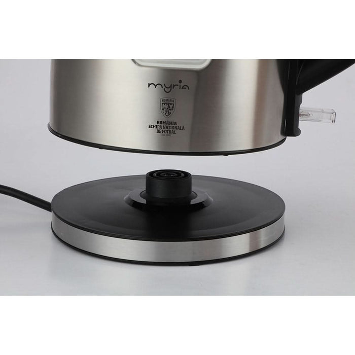 Fierbator apa MYRIA MY4717FRF, 1.7l, 2200W, argintiu-negru WALTI
