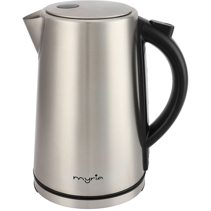Fierbator apa MYRIA MY4718, 1.7l, 2200W, argintiu-negru - WALTI WALTI