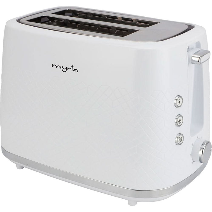 Prajitor de paine MYRIA MY4727, 2 felii, 800W, alb WALTI