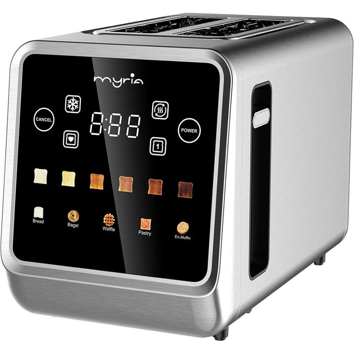 Prajitor de paine MYRIA MY4728, 2 felii, 850W, argintiu WALTI