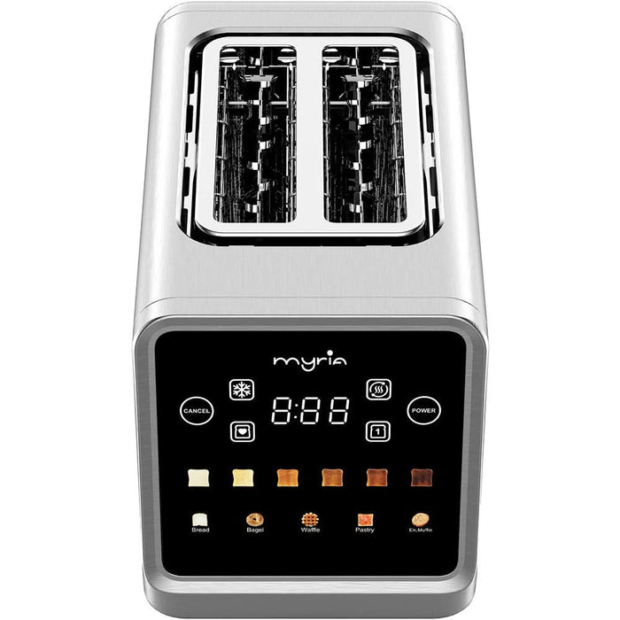 Prajitor de paine MYRIA MY4728, 2 felii, 850W, argintiu WALTI