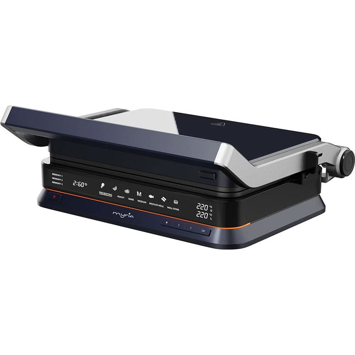 Gratar electric MYRIA MY472, 2100W, 7 programe automate, albastru inchis-negru WALTI