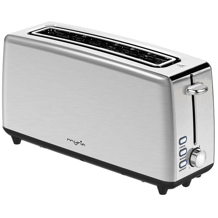 Prajitor de paine MYRIA MY4733, 2 felii, 1000W, argintiu WALTI