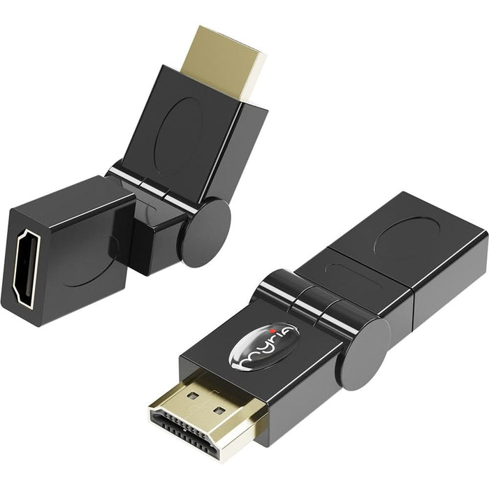 Adaptor HDMI - HDMI MYRIA MY8087, negru WALTI