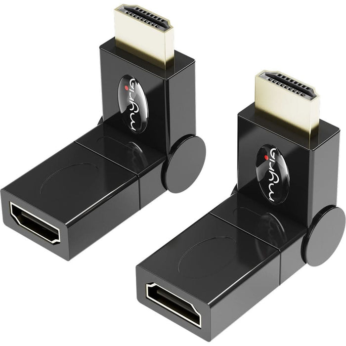Adaptor HDMI - HDMI MYRIA MY8087, negru WALTI
