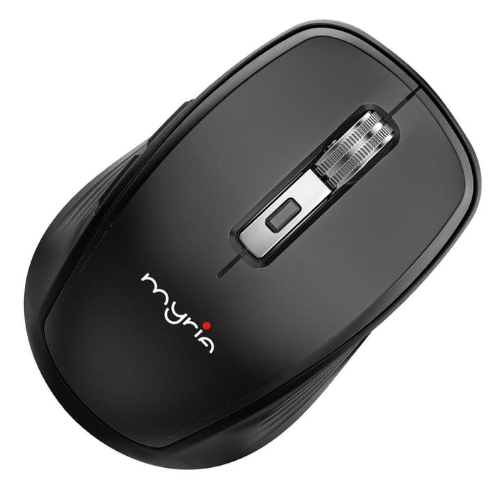 Mouse Wireless MYRIA MY8540, 1600 dpi, negru WALTI