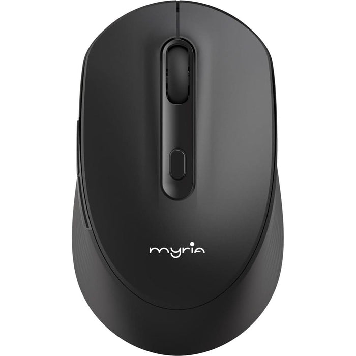 Kit tastatura si mouse Wireless MYRIA MY8548, USB, Layout INT, negru WALTI