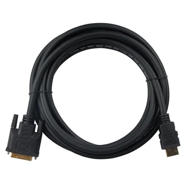 Cablu HDMI - DVI MYRIA MY8708, 1.8m, negru WALTI
