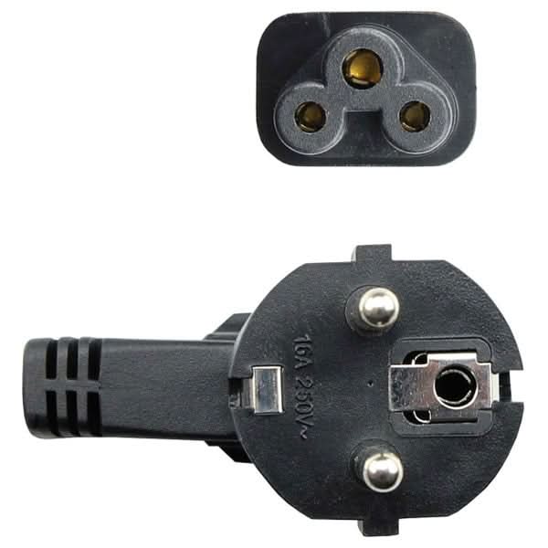 Cablu de alimentare MYRIA MY8720, 1.5m, negru WALTI