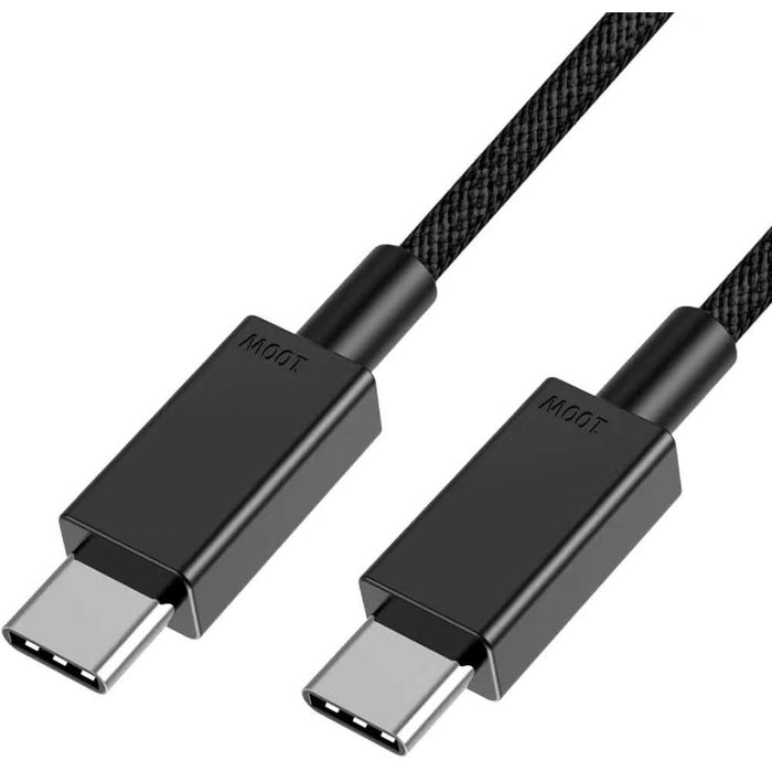 Cablu date Myria MY9100, USB-C - USB-C, 1m, negru WALTI