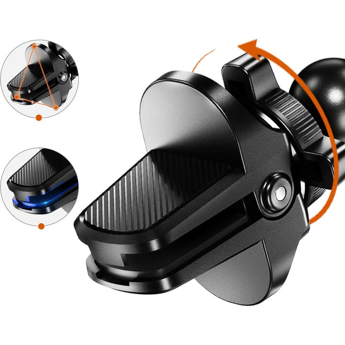 Suport auto universal MYRIA MY9102FRF, ventilatie, negru - WALTI WALTI